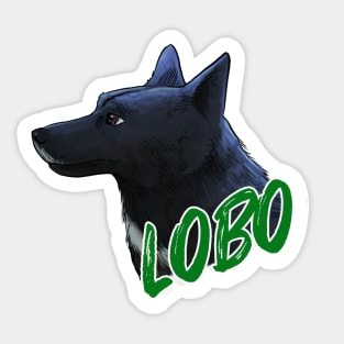 Lobo Stickers, Magnets and Pins Sticker